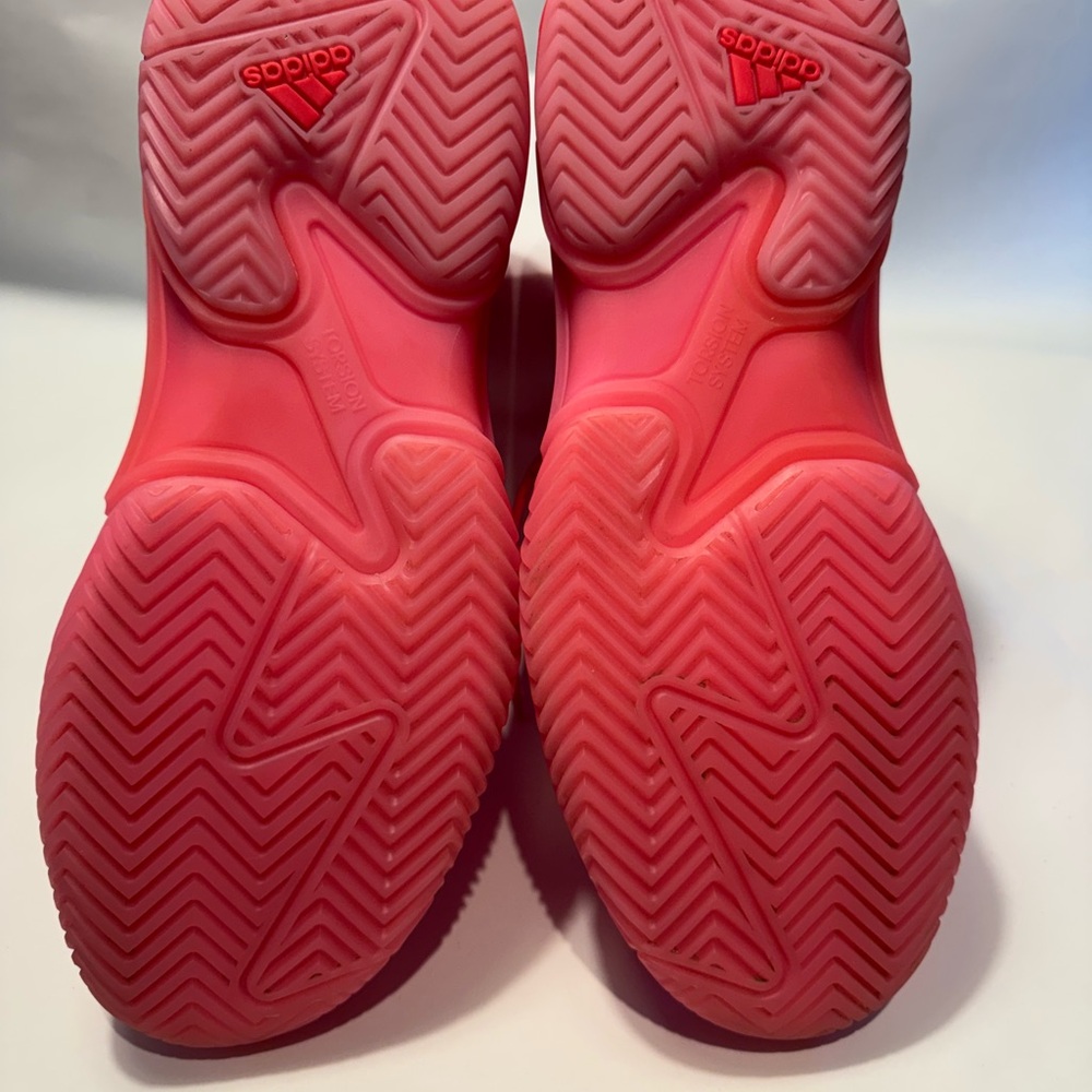 Adidas Barricade 13 Women’s Tennis Shoes Pink Size 10 new - Picture 5 of 9